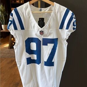 Laiatu Latu Colts Defensive End SIGNED NFL Authentic Jersey